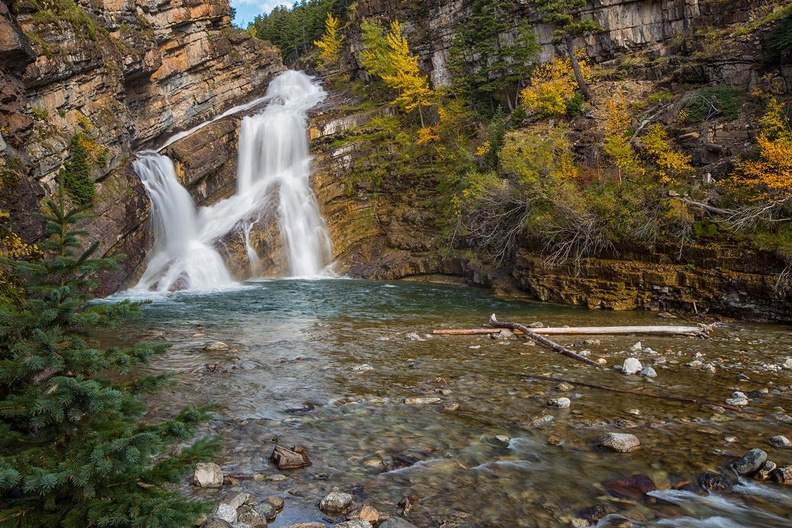 Cameron Falls, Waterton Lakes - Ryan Wunsch